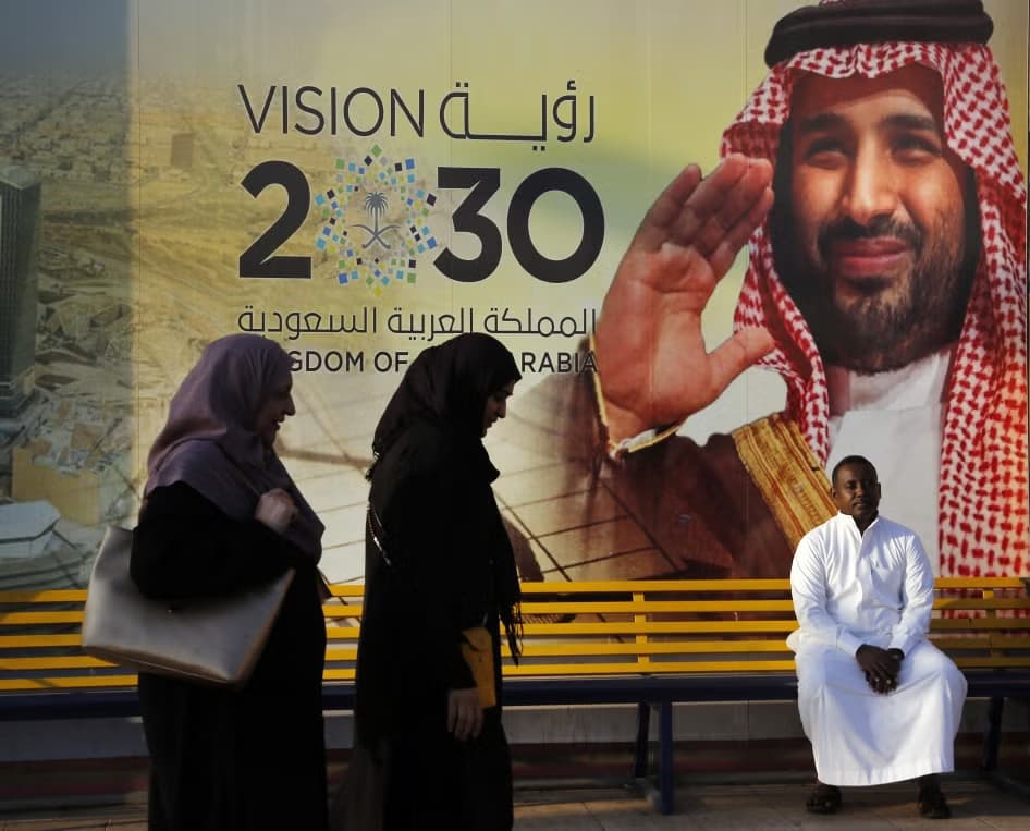 Saudi Vision 2030 has beaten its targets on women's employment, unemployment and tourism, but foreign investment, non-oil exports and the biggest giga projects are falling behind as the plan enters its final phase.